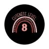 Cuteness Level: 8! 8th Birthday PopSockets Adhesive PopGrip