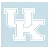UK KENTUCKY WILDCATS Large 12" White Decal