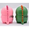Ranvi Cute Dinosaur Timer 60 Minutes Mechanical Kitchen Timer for Kitchen, Study, Daily (Pink)