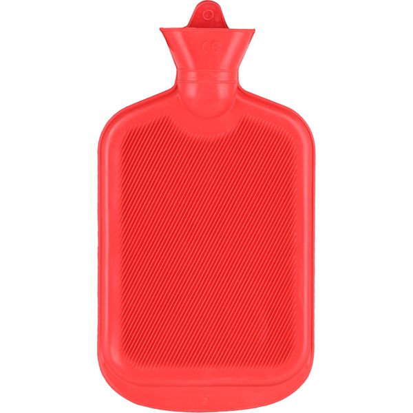 Wärmflasche Gummi Doppellamelle 2,0 Liter, 1 St