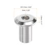 sourcing map M8x12mm Hex Socket Head Insert Nut Screw Post Sleeve Nut for Furniture 10pcs
