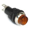 K4 Flashing Amber Indicator Light 3/4" Mounting Hole 17-432F