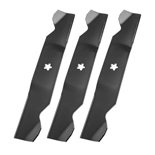 187256 Medium Lift Mower Blades - Replacement Mower Blades Compatible with Hu...