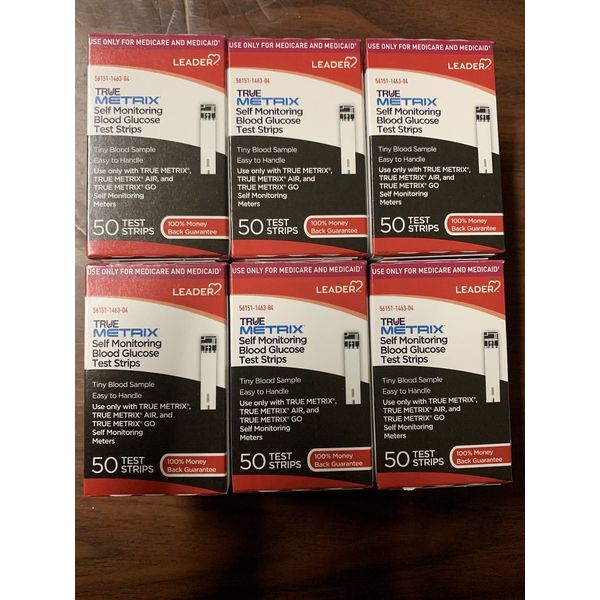 TRUE Metrix Blood Glucose 300 Test Strips Exp: 11/30/2024