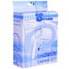 Clean Stream Shower Enema Set Douche With Two Nozzle Attachments