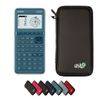 Casio fx-7400GIII including a WYNGS protective case in Black - Basic Set