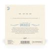 D'Addario Tenor Ukulele Strings, Titanium, EJ87T, 4-String Set, Pack of 1
