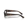 Ray-Ban Rx7327 Kat Rectangular Prescription Eyewear Frames, Havana/Demo Lens, 52 mm