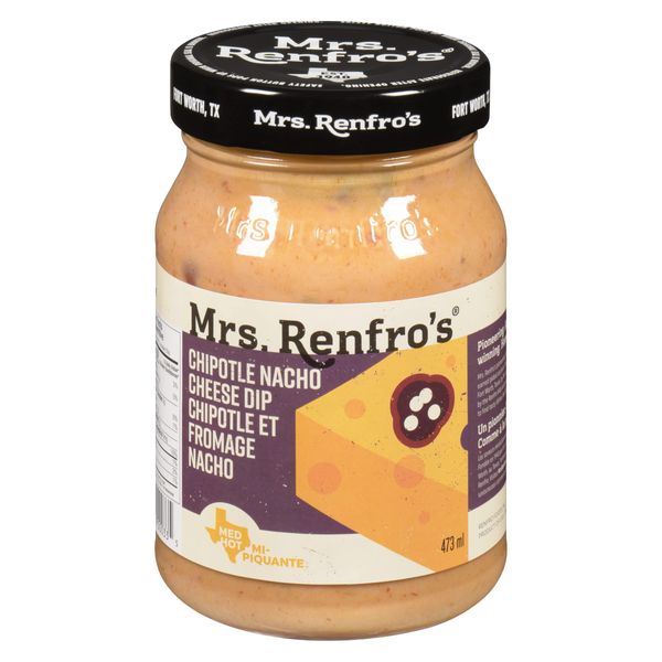 Mrs. Renfro's Nacho Cheese Sauce with Chipotle, 16 oz