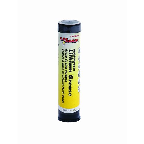 Lumax LX-1900 Amber Multi-Purpose Lithium Grease Cartridge - 3 oz. Heavy-Duty, Lithium-Base Grease is Ideal for Most Agricultural, Automotive and Industrial Applications.