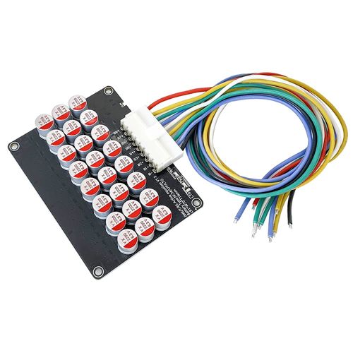 5.5A 6S 7S 8S Battery Active Equalizer Balancer Lifepo4 Lithium Lipo LTO Battery Energy Transfer Equalization Capacitor Group Balance Board
