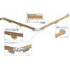 Polar Bear Dane Free Joint Silver BR-216 (Handrail Joint Part)