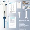 ONiLAB Micro Pipette, Variable Pipette, Adjustable Capacity, Variable Dispenser, Dispensing Trace Liquids, Weighing OniLAB (100-1000μl)