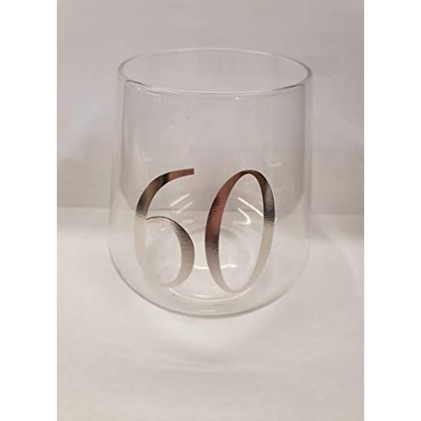 60th Whisky Glass