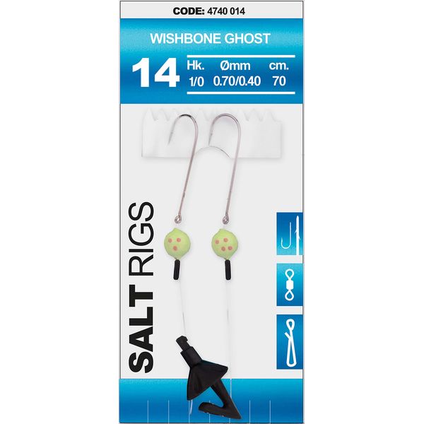 Spro Surf Rig 14 Salt Rig Wishbone Ghost
