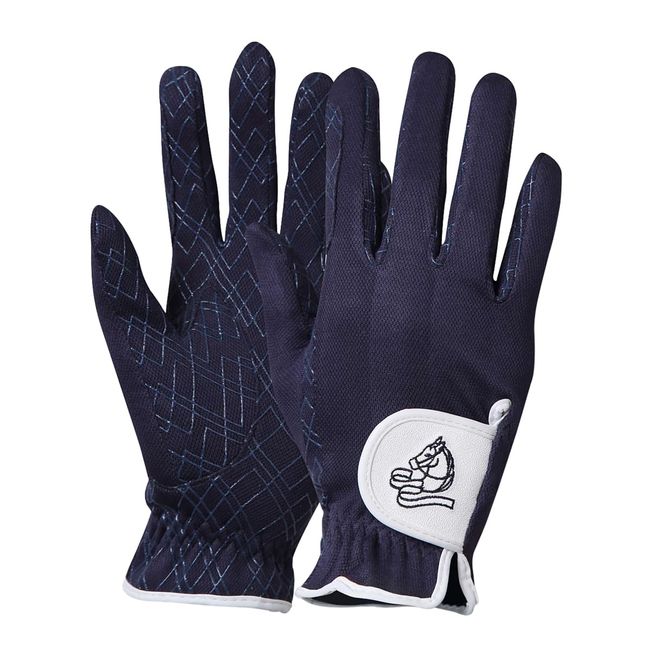 Coolmax Silicone Grip Gloves, Navy, S