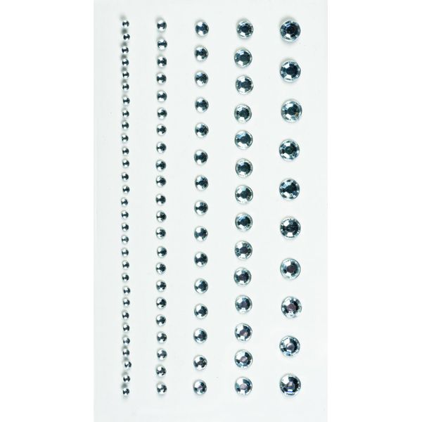 Heyda 203782947 Rhinestone Stickers, Crystal