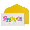 Congratulations Greeting Card - Bravo