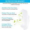 3D Mask Bracket Inner Frame Support -Protect Lipstick Lips Nose Breathing Smoothly Washable Reusable -5 Pcs