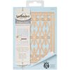 Spellbinders Card Creator Roman Trellis Die, Metal, Brown