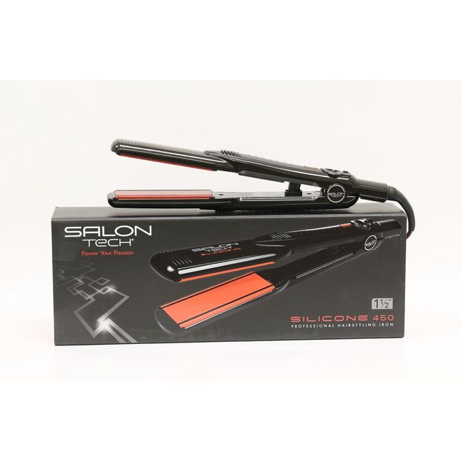 SALON TECH Silicone 450 Iron 1.5 Inch