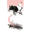 EUGY Holstein Friesian Cow Model 3D Craft Kit