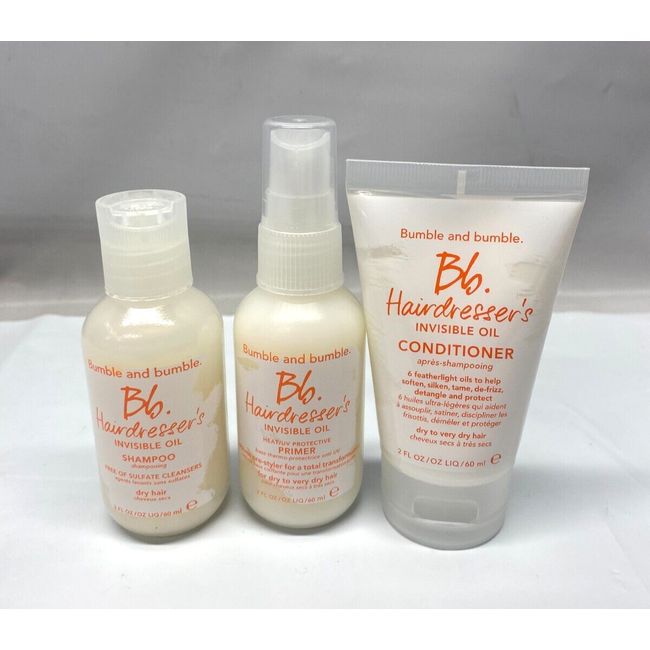 Bumble and Bumble Hairdresser's Invisible Oil 3 Piece Starter Set