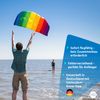 HQ Kites 1.8m Symphony Beach III Rainbow R2F