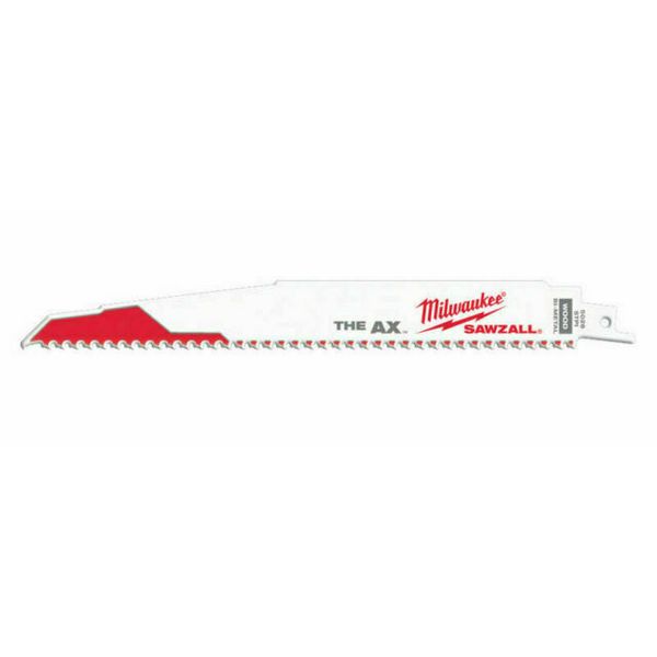 Milwaukee 48-00-5026 The Ax 9-Inch 5 TPI Reciprocating Saw Blades, 5-Pack