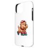 Shar Pei Roller Skating Dog Funny Skater Case for iPhone 15 Plus