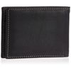Timberland Men's Genuine Leather RFID Blocking Passcase Security Wallet, Brown, One Size