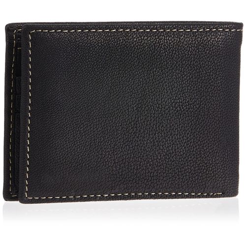 Timberland Men's Genuine Leather RFID Blocking Passcase Security Wallet, Brown, One Size