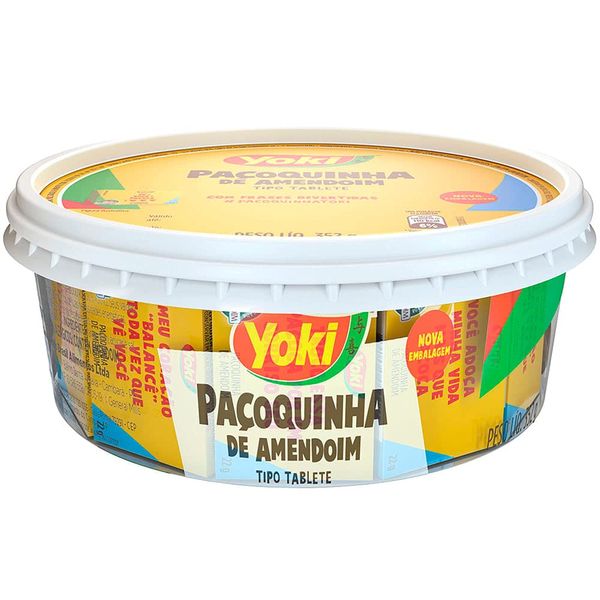 Pacoquinha De Amendoim - Yoki Peanut 12.4oz Snack Food Bar