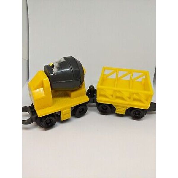 GeoTrax Cement Mixer and Tipper Bed Trailer from Mix 'n Go Work Crew Replacement