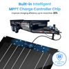 Solar Battery Charger Maintainer 15W Panel Kit Dump Trailer Built in Mppt Lead