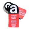 Warning Stickers Asbestos Small Pack of 100 50 x 110 mm