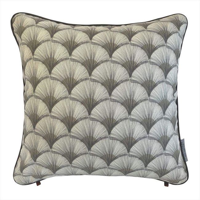 Out Style Cushion Cover 45x45 Resort Imported Fabric (Papyrus, Beige)