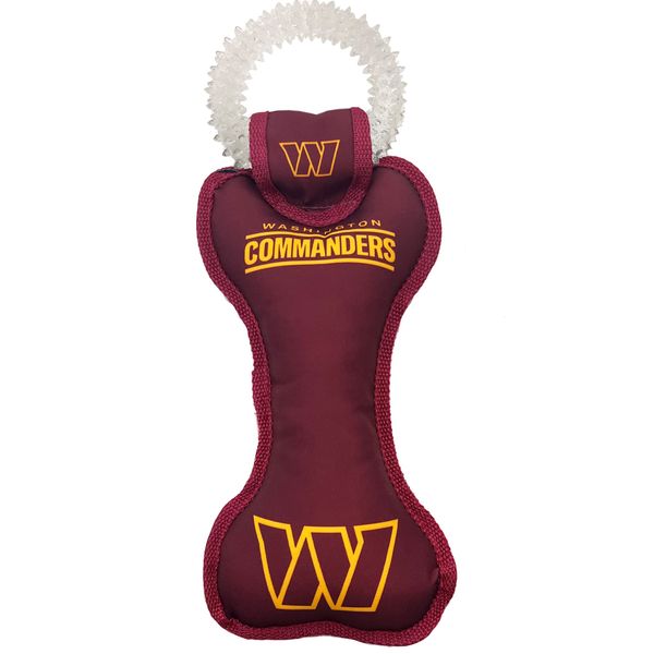 Pets First Washington Commanders Dental TUG Toy (WAC-3310)