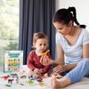JOYIN 69Pcs Small Animal Figures, Assorted Mini Plastic Animal Toy (Ocean, Zoo, Farm, Dinosaur, Insect), Realistic Tiny Little Animals for Sensory Bin, Christmas Birthday Gifts, Toddler 1-3, Kid 3-5