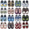 Carozoo Soft Sole Leather Baby Shoes Crawling Shoes First Walking Shoes Crib Enfants Slippers Newborn, plane beige