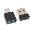USB Mouse Jiggler,Prevent Screen Lock Sleep Mode Undetectable Automatic Driver Mouse Mover Device,USB Port Mover Wiggler for Computer (Black)