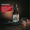 Johnny Slicks Original Organic Beard Oil - Beard Conditioner for Men to Moisturize, Soften, and Promote Healthy Hair Growth - Natural Serum Made with Jojoba, Coconut, and Argan Oil - (1 Ounce)