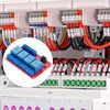 sourcing map 2 Pcs DC 5V 4 Channel Relay Module Switch Board Shield 10A High or Low Level Trigger for Electronics Industrial Home Automation