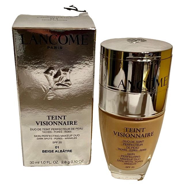 Lancome Teint Visionnaire Skin Perfecting Make up Duo SPF 20 - 01 Beige ALBATRE