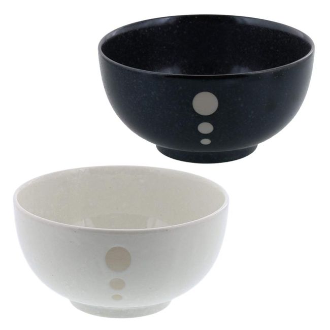 Tableware East Bowl Dots Polka Dot Favorite Donburi Okonomi Donburi Bowl Large Bowl