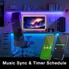 Smart WiFi LED Lights 50ft Strip Tuya App Control Alexa Google & Remote