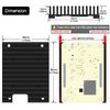 Geekworm Aluminum Cooler for Raspberry Pi CM5 Compute Module 5 (C519)