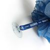 1541 London Exfoliating Bath & Shower Body Puff/Scrunchie/Buffer (Midnight Blue) 3 pack