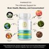 Neuro Defender Cognitive Pills for Enhanced Memory & Brain Support - 10 Bottles
