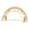 France Luxe Skinny Rectangle Ponytail Barrette - Alba